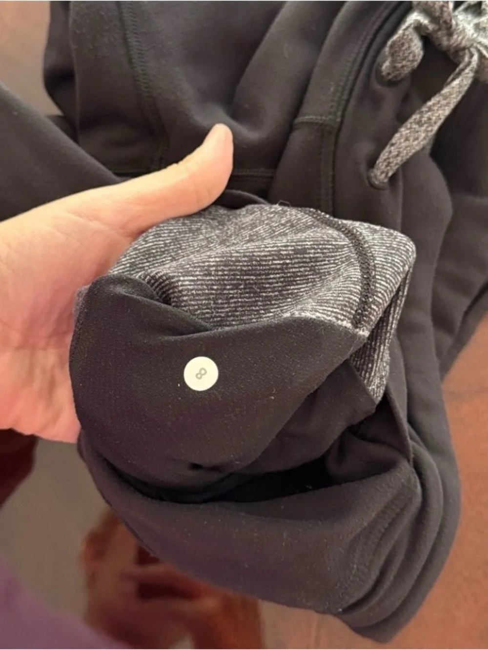 Lululemon Black Drawstring Jogger Pants - Picture 13 of 16
